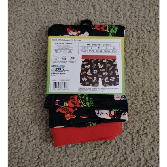 Popeye Men's Boxer Briefs - Picture 2 of 2